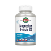 KAL Magnesium Glycinate 400, 90 Serv, 180 Tablets